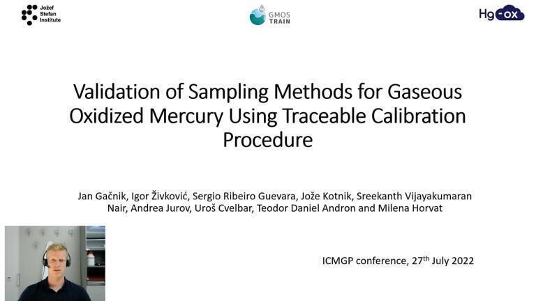Validation of Sampling Methods for Gaseous Oxidized Mercury Using Traceable Calibration Procedure